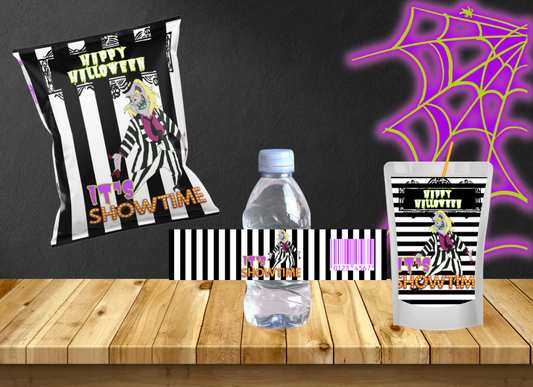 Beetlejuice Halloween Favor Set