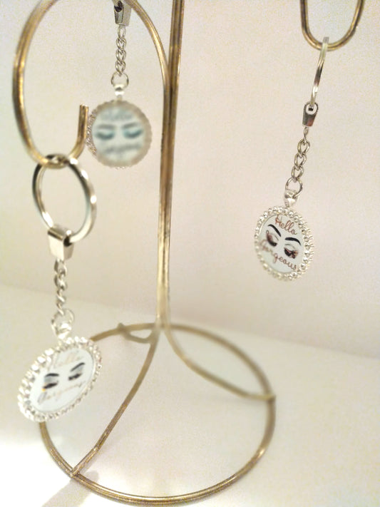 Designer Inspired Bling Keychain/Purse Charm