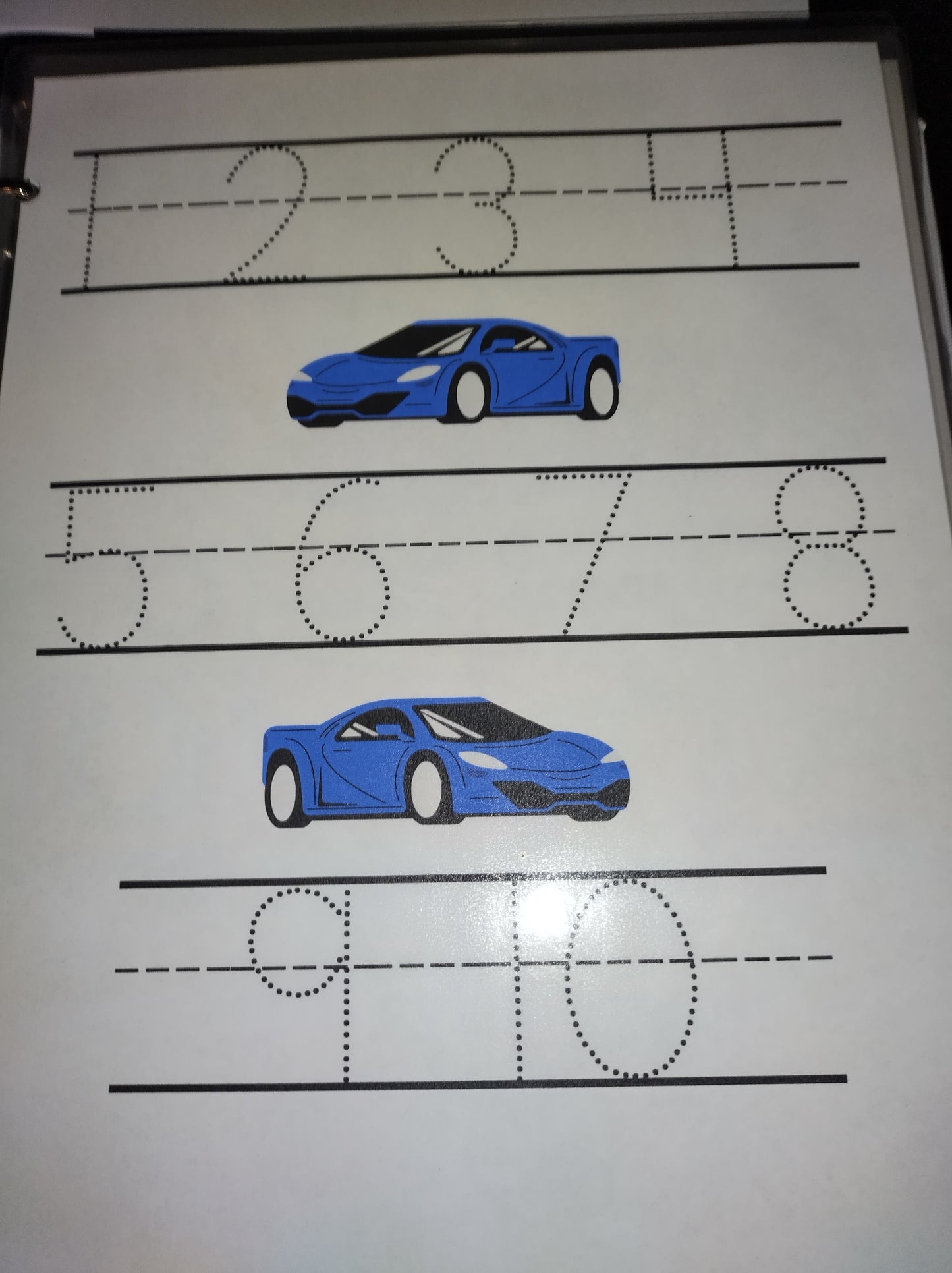Car Themed Learning Binder-Kindergarten PDF