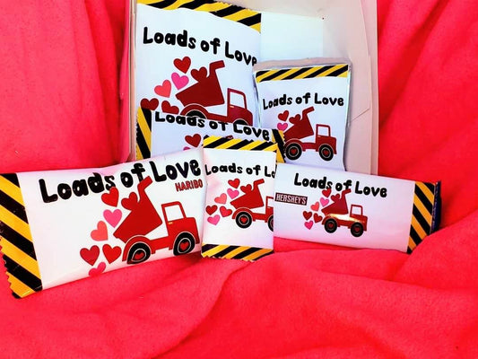 Loads of Love Treat Wrappers- Digital Download