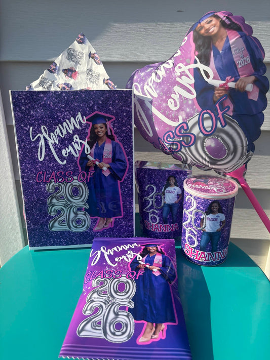 Purple and Pink Grad Bundle - Canva Pro