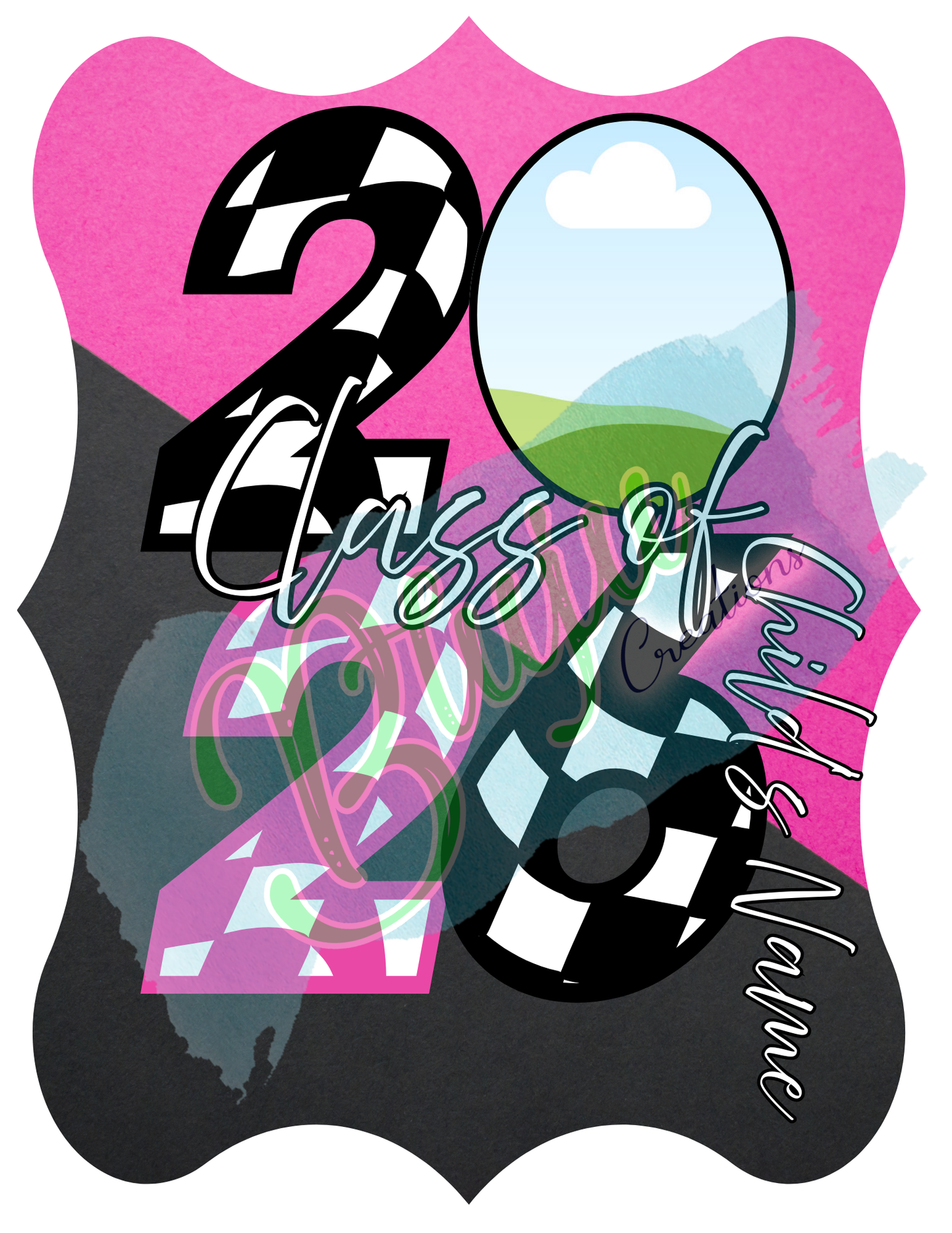 Last Lap Fan Template - CanvaPro