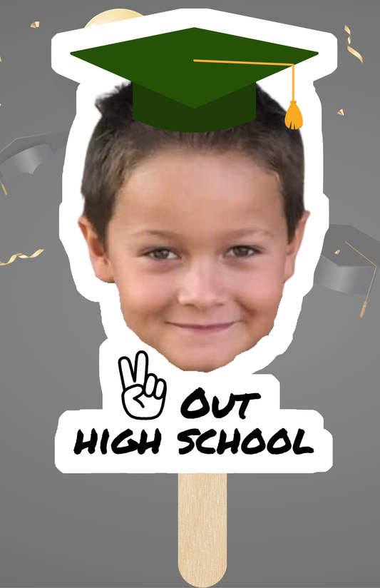 Peace Out High School Fathead