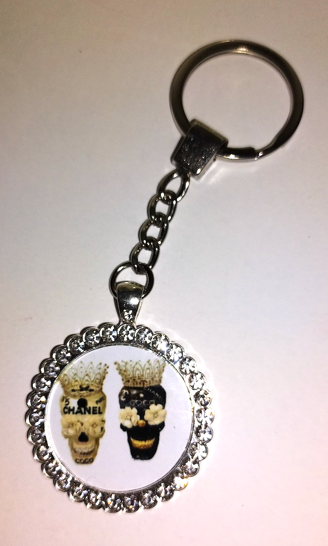 Designer Inspired Bling Keychain/Purse Charm