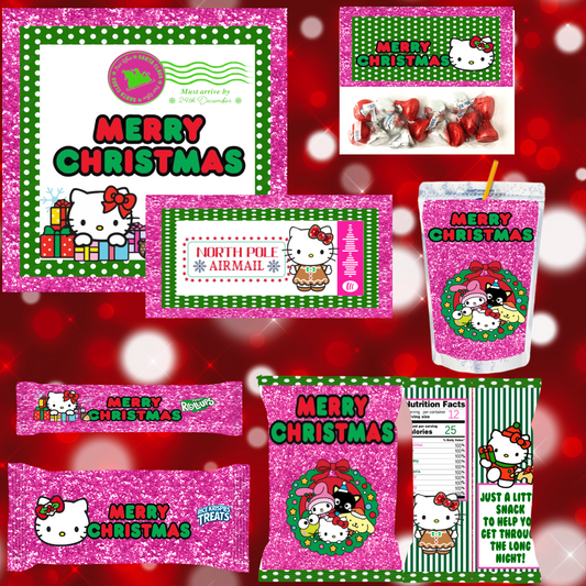 Hello Kitty Christmas Eve Box Digital Downloads