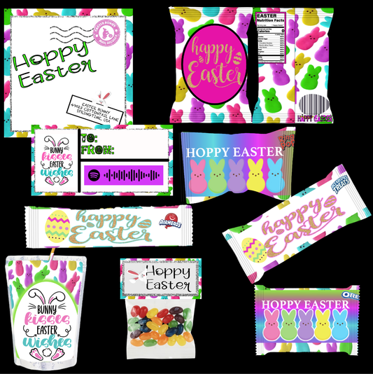 Peeps Inspired Easter Treat Wrappers- Digital Download